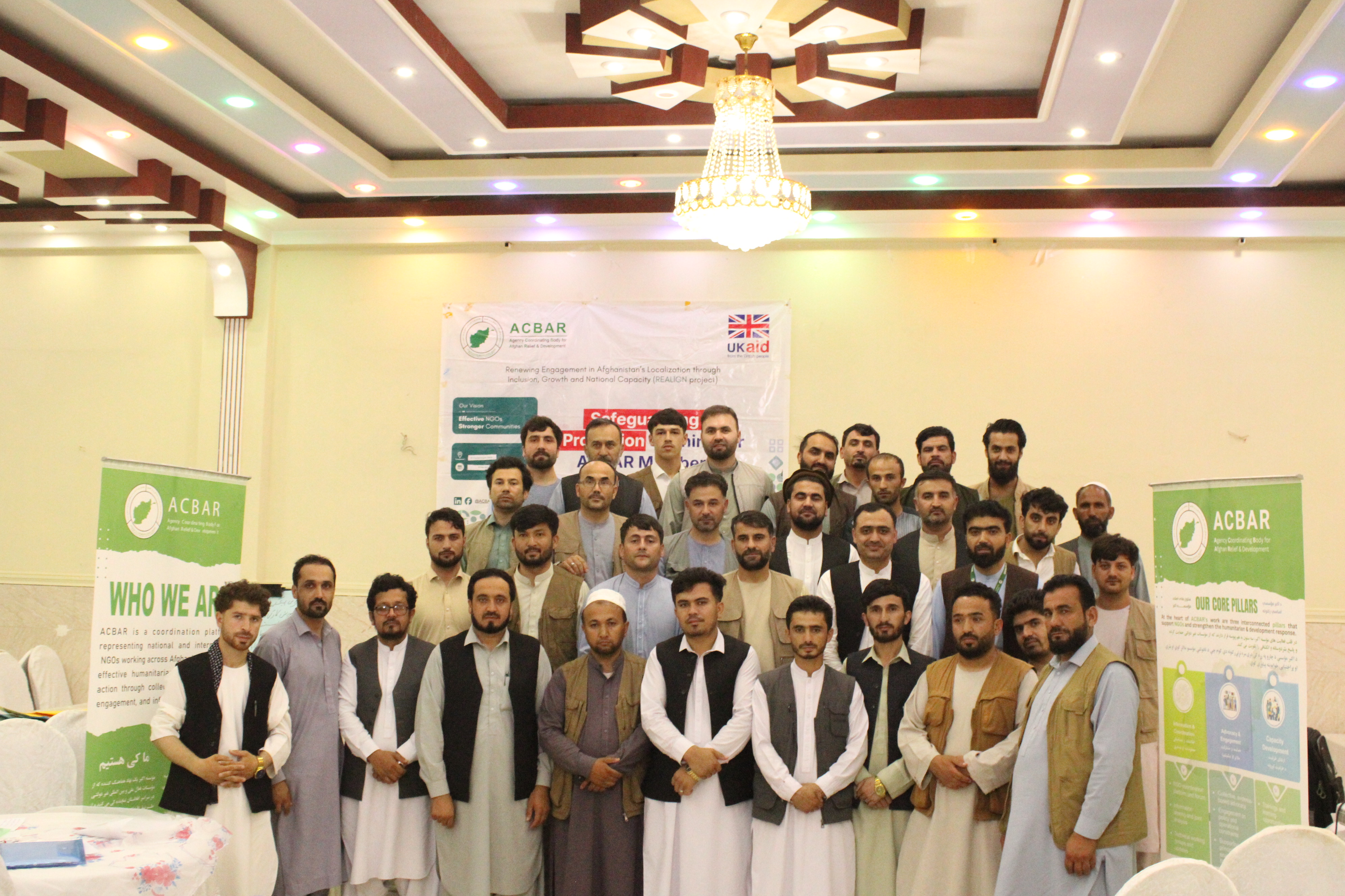 ACBAR TRAINING PROGRAM FOR NNGOs IN AFGHANISTAN